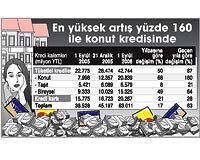 Kredilerde frene basn